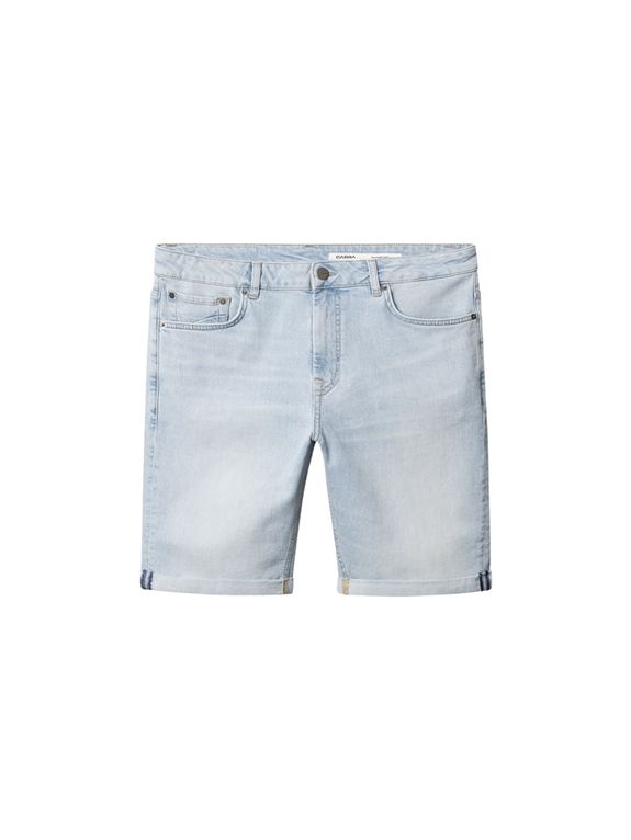 GABBA Markus Derby shorts - Lt. Blue Denim